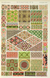 Selezione di mosaici romani e pavimenti in marmo, Capitolo VII, tavola XXX di 